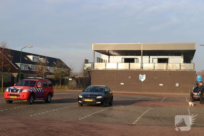 Brand in prullenbak van Sportvereniging SVL