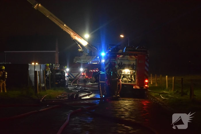 Woning verwoest na uitslaande brand