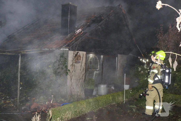 Schuurtje verwoest na brand