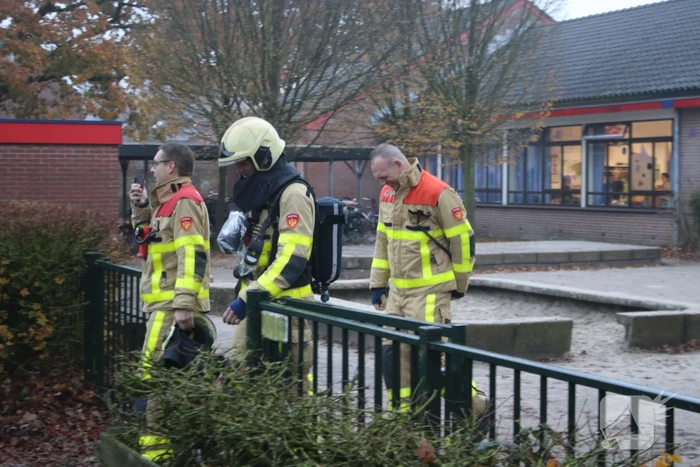 Vreemde lucht bij basisschool De Eendracht