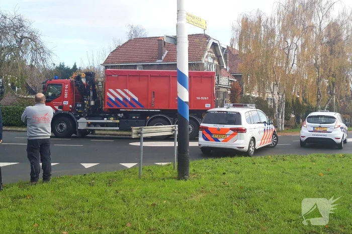 Grote brand in boerderij