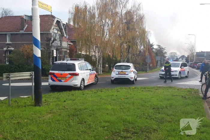 Grote brand in boerderij