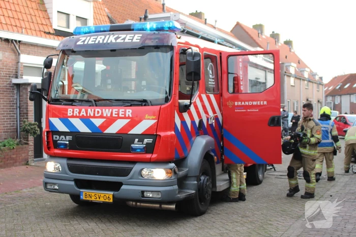 Gasleiding geraakt tijdens klussen in woning