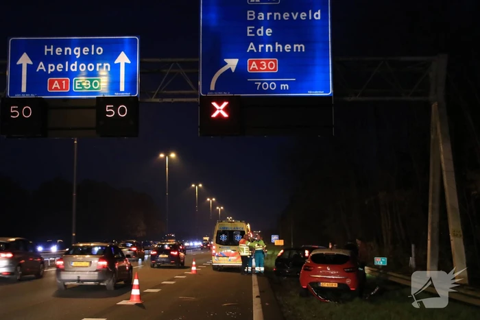 ongeval rijksweg a1 terschuur