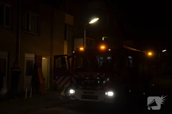 Woning geventileerd na brand in keuken