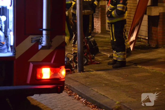 Woning geventileerd na brand in keuken