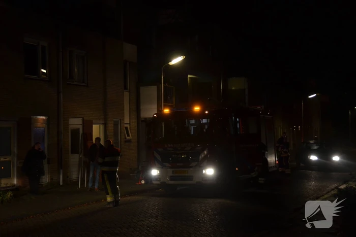 Woning geventileerd na brand in keuken