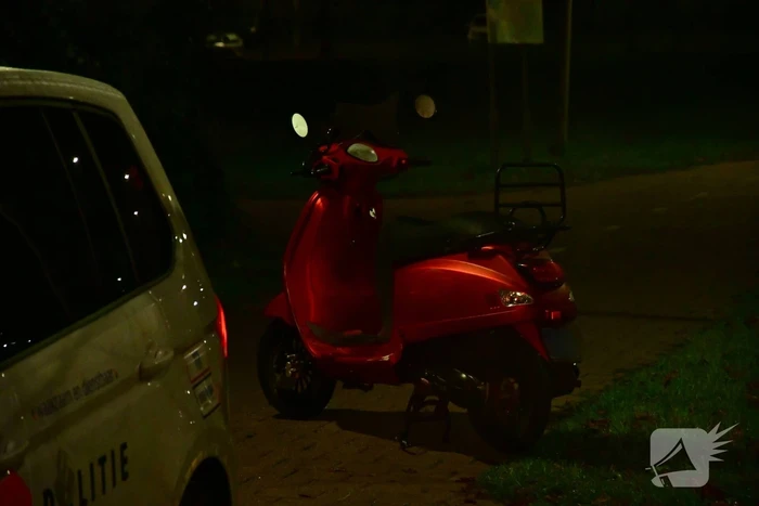 Snorfietser gewond na stuurfout