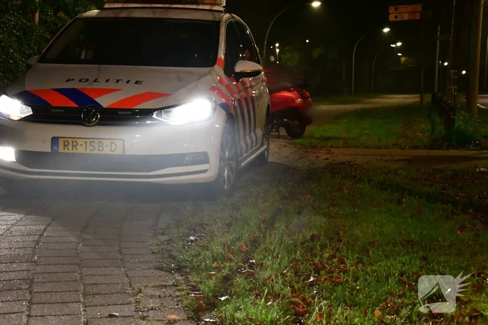 Snorfietser gewond na stuurfout