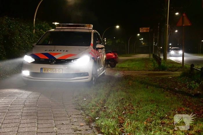 Snorfietser gewond na stuurfout