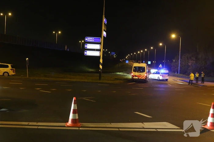 Politieauto beschadigd bij aanrijding