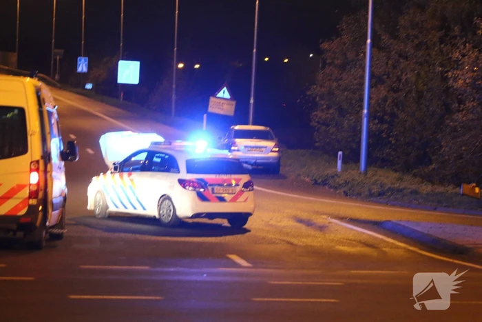Politieauto beschadigd bij aanrijding