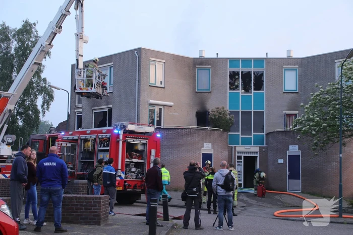 Twee jaar cel voor brand stichten in eigen woning