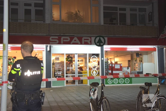 Geschoten bij overval op supermarkt