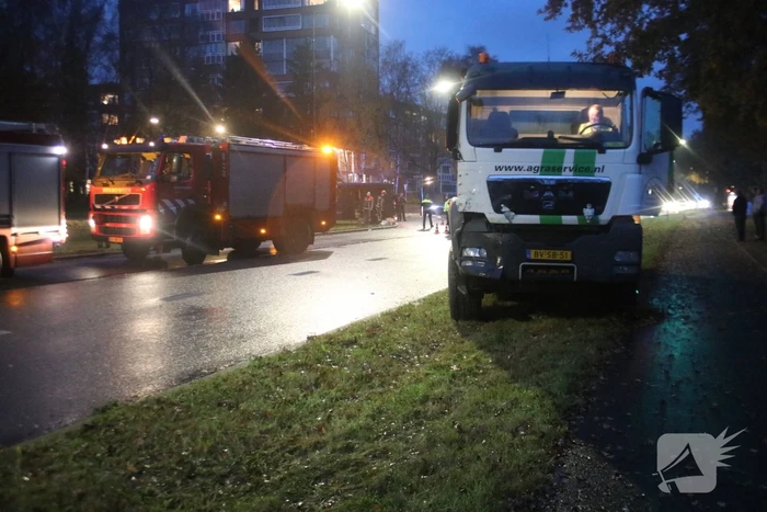 Voertuig van Koninklijke Marechaussee betrokken bij ongeval