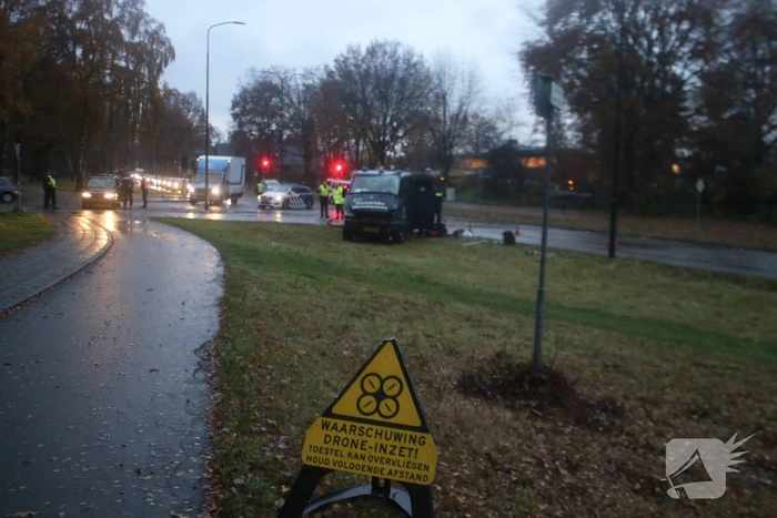 Voertuig van Koninklijke Marechaussee betrokken bij ongeval