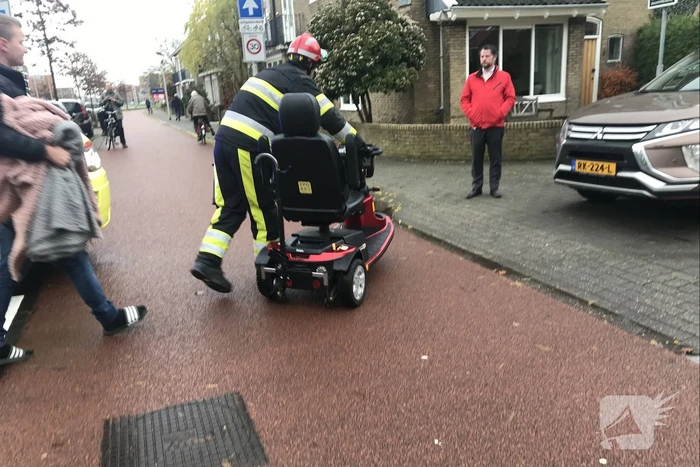 Persoon in scootmobiel ernstig gewond na aanrijding