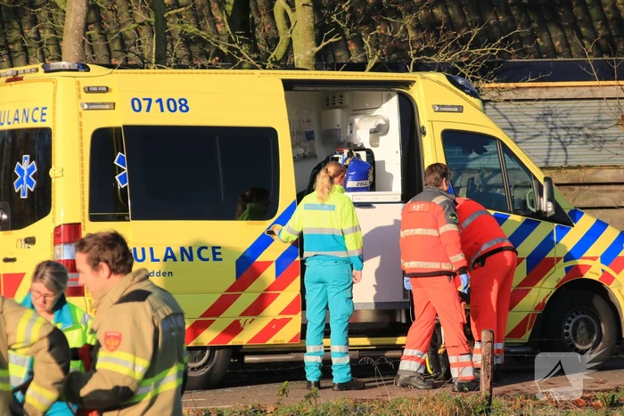 Zwaargewonde bij aanrijding