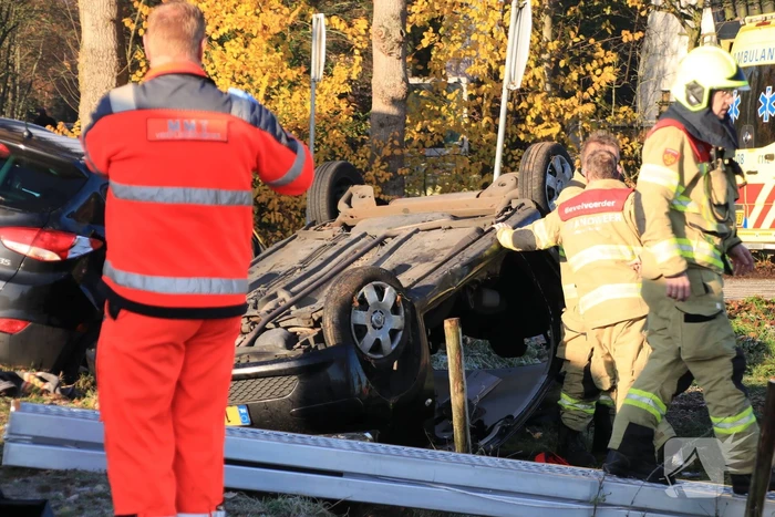 Zwaargewonde bij aanrijding