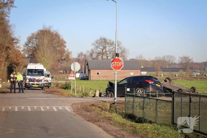 Zwaargewonde bij aanrijding