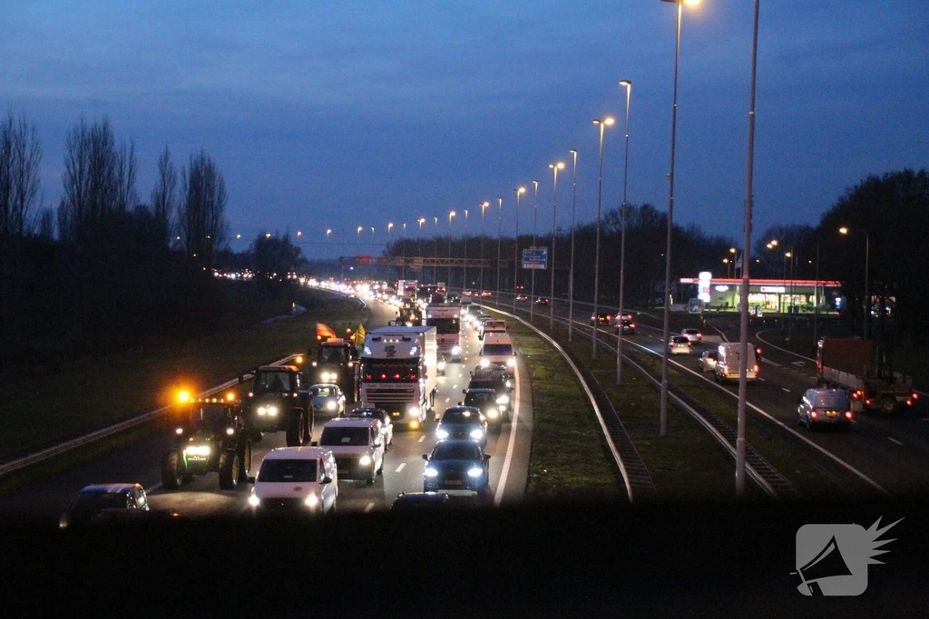 Rijksweg A1 112 melding Hoogland 