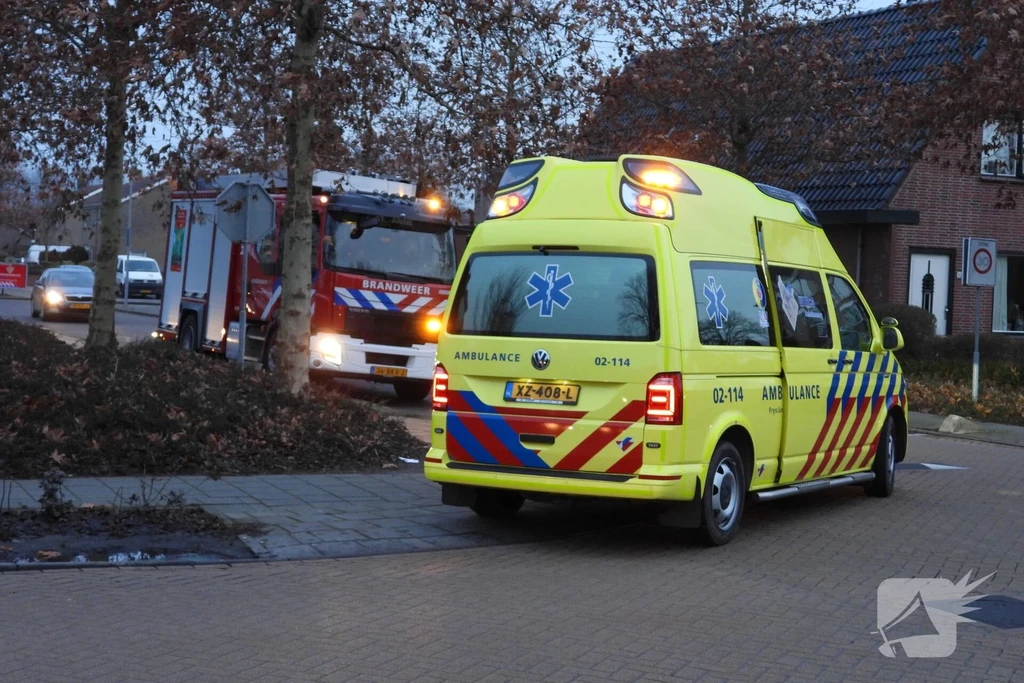 Warmoesstraat - N383 112 melding Sint Annaparochie 