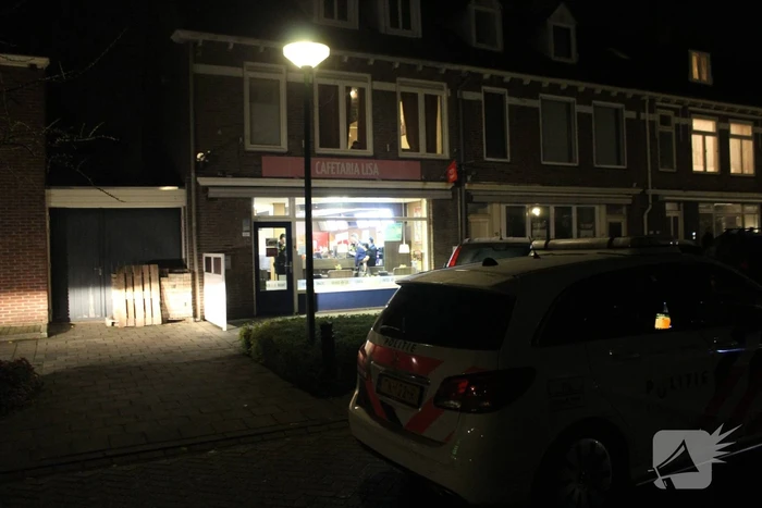 Gewapende overval op cafetaria