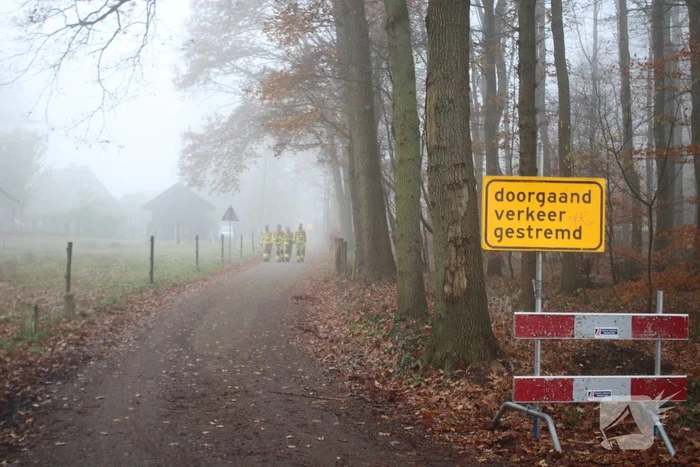 Brandweer onderzoekt vreemde stof
