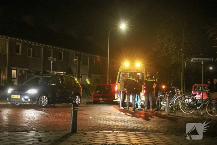 Fietser klapt op motorkap van auto