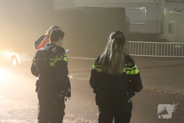 Flinke rookontwikkeling bij brand in garagebox