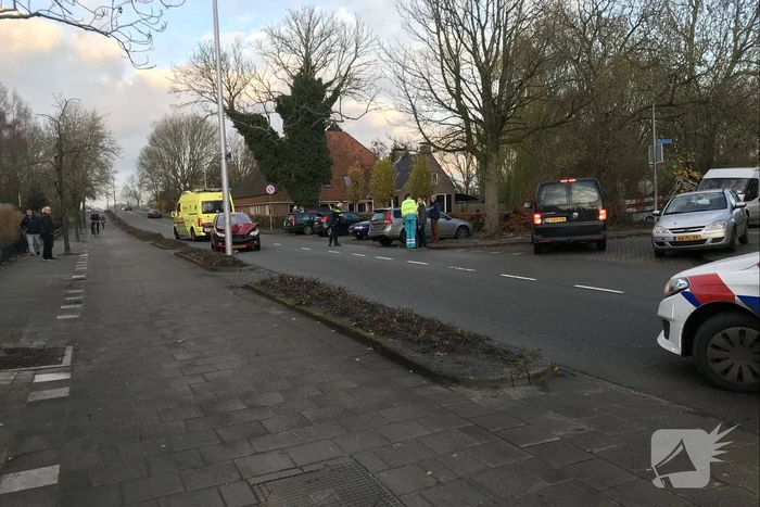 Flinke schade bij aanrijding op kruising