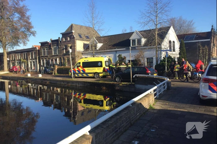 Persoon te water geraakt in Karnemelksloot