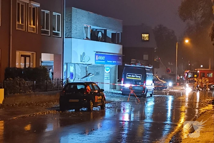 Plofkraak op pinautomaat van SNS Bank