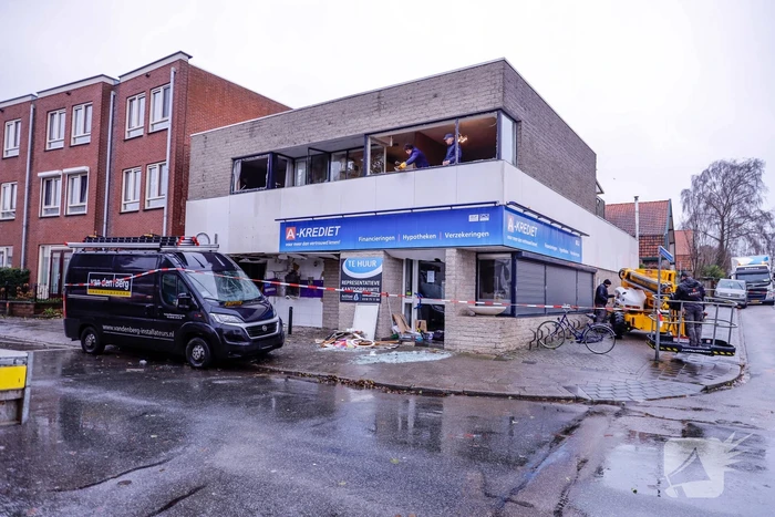 Plofkraak op pinautomaat van SNS Bank