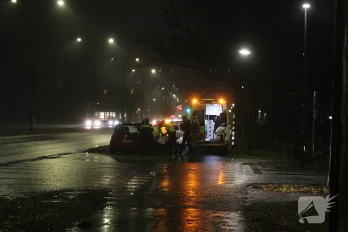 Fietser gewond na aanrijding