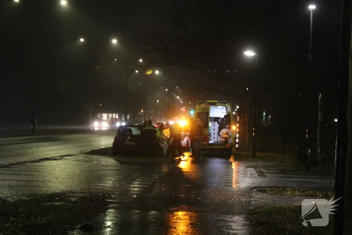 Fietser gewond na aanrijding