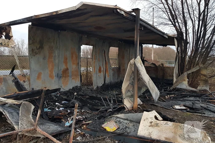 Chalet volledig verwoest door brand