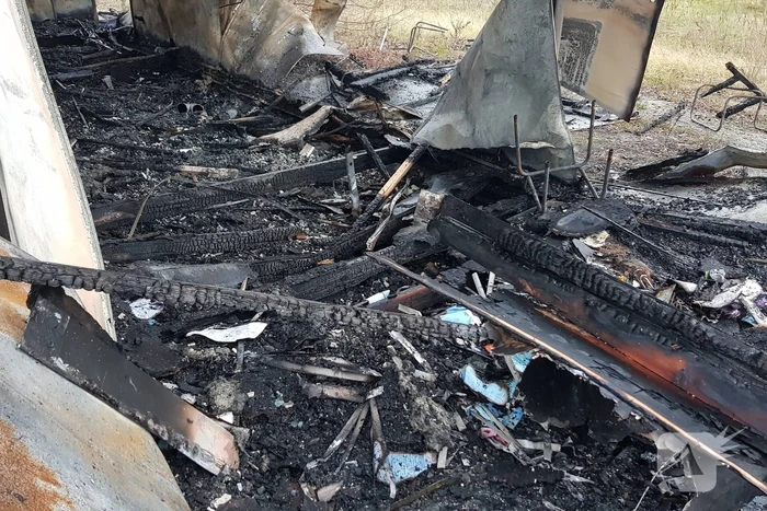 Chalet volledig verwoest door brand