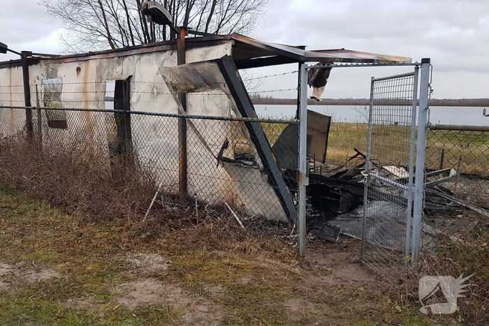 Chalet volledig verwoest door brand