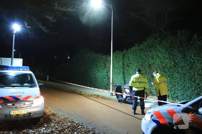 Maaltijdbezorger gewond bij eenzijdig ongeval