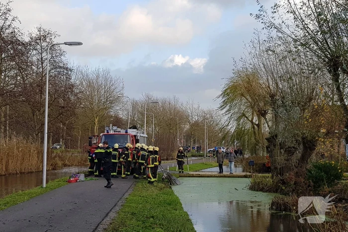 Twee personen en paard te water geraakt