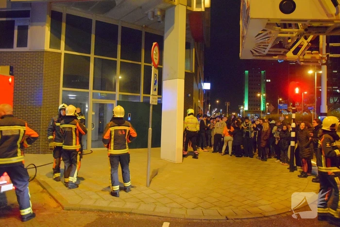 Studentenpand ontruimt na brand op kamer