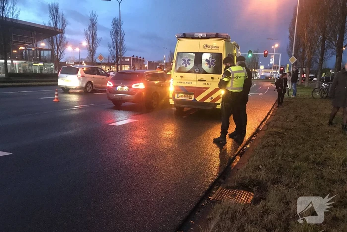 Vier auto's betrokken bij aanrijding