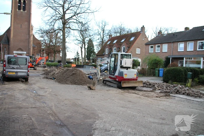Eerste stukken nieuwe waterleiding geplaatst