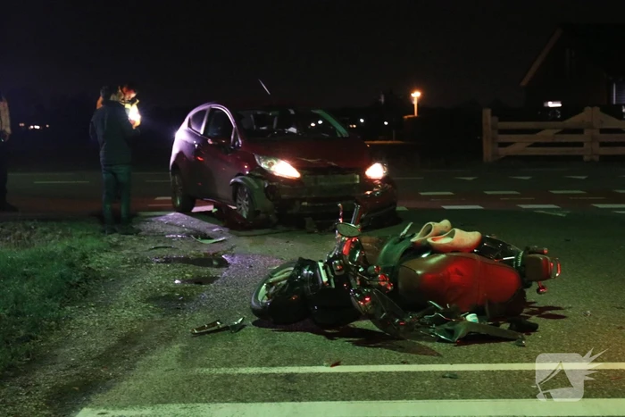 Flinke schade na aanrijding met scooter