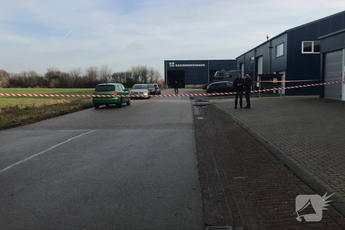 Drugslab amfetamine opgerold op bedrijventerrein Hemrik