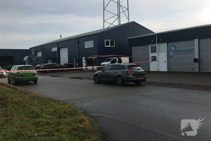 Drugslab amfetamine opgerold op bedrijventerrein Hemrik