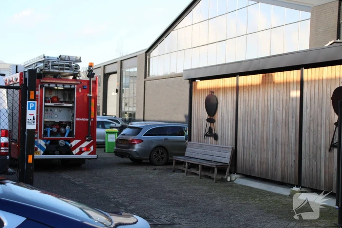 Brand in aanbouw Weber bbq-store