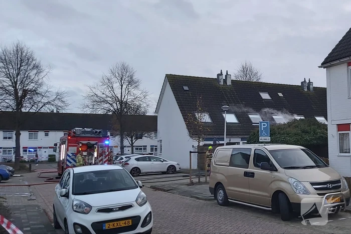Veel rook bij brand in schuur