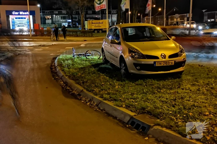 Fietser gewond na aanrijding met auto